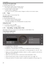 Preview for 28 page of V-ZUG C6T-21050 Operating Instructions Manual