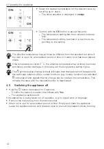 Preview for 12 page of V-ZUG CCO6T-51096 Operating Instructions Manual