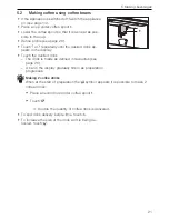 Preview for 21 page of V-ZUG CCSXSL60c Operating Instructions Manual