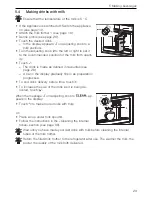 Preview for 23 page of V-ZUG CCSXSL60c Operating Instructions Manual