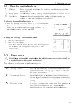 Предварительный просмотр 17 страницы V-ZUG CCT2T-31095 Operating Instructions Manual