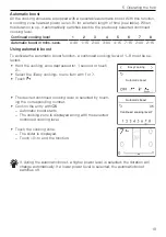 Preview for 19 page of V-ZUG CCT2T-31095 Operating Instructions Manual