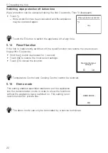 Предварительный просмотр 22 страницы V-ZUG CCT2T-31095 Operating Instructions Manual