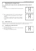 Предварительный просмотр 23 страницы V-ZUG CCT2T-31095 Operating Instructions Manual