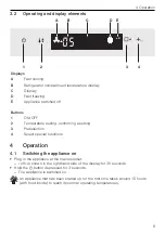 Предварительный просмотр 9 страницы V-ZUG Classic eco Operating Instructions Manual