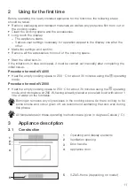 Preview for 11 page of V-ZUG CM2T-24021 Operating Instructions Manual