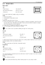 Preview for 29 page of V-ZUG CM2T-24021 Operating Instructions Manual