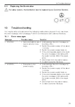 Preview for 39 page of V-ZUG CM2T-24021 Operating Instructions Manual