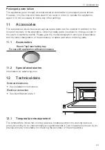 Preview for 41 page of V-ZUG CM2T-24021 Operating Instructions Manual