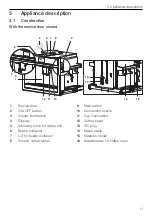 Preview for 11 page of V-ZUG CoffeeCenter V6000 45 Operating Instructions Manual