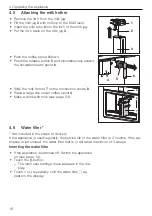 Preview for 16 page of V-ZUG CoffeeCenter V6000 45 Operating Instructions Manual