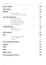 Preview for 4 page of V-ZUG Combair BC-SL 683 Operating Instructions Manual