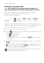 Предварительный просмотр 23 страницы V-ZUG Combair BC-SL 683 Operating Instructions Manual