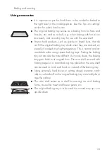 Preview for 29 page of V-ZUG Combair BC-SL 683 Operating Instructions Manual