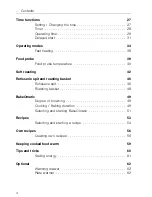 Предварительный просмотр 4 страницы V-ZUG Combair BC-SL 728 Operating Instructions Manual