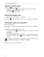 Preview for 20 page of V-ZUG Combair BC-SL 728 Operating Instructions Manual