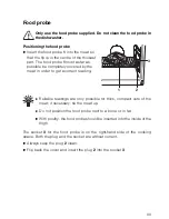 Предварительный просмотр 39 страницы V-ZUG Combair BC-SL 728 Operating Instructions Manual