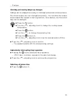 Предварительный просмотр 55 страницы V-ZUG Combair BC-SL 728 Operating Instructions Manual