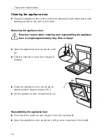 Предварительный просмотр 64 страницы V-ZUG Combair BC-SL 728 Operating Instructions Manual