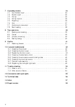 Предварительный просмотр 4 страницы V-ZUG Combair SEP Operating Instructions Manual