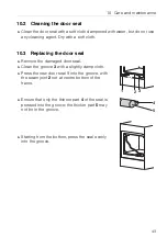 Предварительный просмотр 43 страницы V-ZUG Combair SEP Operating Instructions Manual