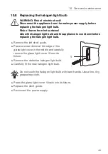 Предварительный просмотр 49 страницы V-ZUG Combair SEP Operating Instructions Manual