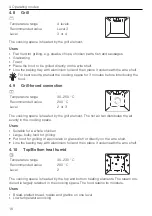 Предварительный просмотр 16 страницы V-ZUG Combair-Steam SE Operating Instructions Manual