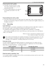 Предварительный просмотр 39 страницы V-ZUG Combair-Steam SE Operating Instructions Manual