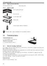 Предварительный просмотр 46 страницы V-ZUG Combair-Steam SE Operating Instructions Manual