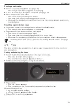 Preview for 23 page of V-ZUG Combair V2000 Operating Instructions Manual