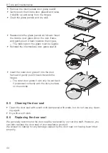 Предварительный просмотр 44 страницы V-ZUG Combair V2000 Operating Instructions Manual