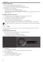 Preview for 24 page of V-ZUG Combair V4000 45 Operating Instructions Manual