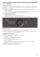 Preview for 23 page of V-ZUG Combair V4000 60 Operating Instructions Manual