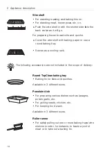 Preview for 14 page of V-ZUG Combair XSE Operating Instructions Manual