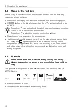 Предварительный просмотр 16 страницы V-ZUG Combair XSE Operating Instructions Manual