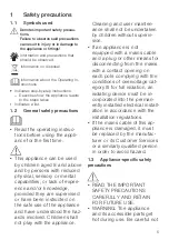 Preview for 5 page of V-ZUG CombairSteamer V6000 Operating Instructions Manual