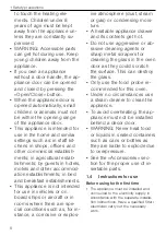 Предварительный просмотр 6 страницы V-ZUG CombairSteamer V6000 Operating Instructions Manual