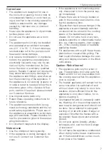 Предварительный просмотр 7 страницы V-ZUG CombairSteamer V6000 Operating Instructions Manual