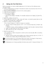 Предварительный просмотр 9 страницы V-ZUG CombairSteamer V6000 Operating Instructions Manual