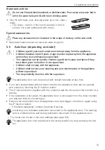Предварительный просмотр 15 страницы V-ZUG CombairSteamer V6000 Operating Instructions Manual