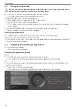 Preview for 18 page of V-ZUG CombairSteamer V6000 Operating Instructions Manual