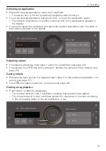 Предварительный просмотр 19 страницы V-ZUG CombairSteamer V6000 Operating Instructions Manual