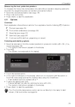 Preview for 23 page of V-ZUG CombairSteamer V6000 Operating Instructions Manual