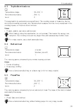 Preview for 35 page of V-ZUG CombairSteamer V6000 Operating Instructions Manual