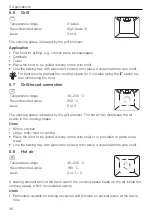 Preview for 36 page of V-ZUG CombairSteamer V6000 Operating Instructions Manual