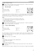 Preview for 37 page of V-ZUG CombairSteamer V6000 Operating Instructions Manual