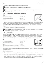 Preview for 41 page of V-ZUG CombairSteamer V6000 Operating Instructions Manual