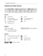 Preview for 12 page of V-ZUG Combi-Steam SL Operating Instructions Manual