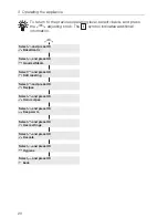 Preview for 20 page of V-ZUG Combi-Steam XSL Operating Instructions Manual