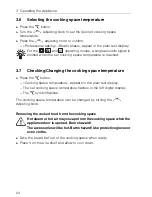 Предварительный просмотр 24 страницы V-ZUG Combi-Steam XSL Operating Instructions Manual